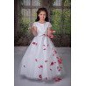 Sweetie Pie First Holy Communion White Dress & Veil Style 4038