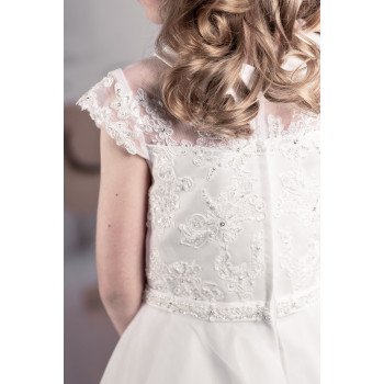 Sweetie Pie First Holy Communion White Dress Style RB638