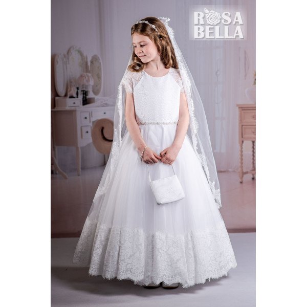 Sweetie Pie First Holy Communion White Dress Style RB626 Sweetie Pie First Holy Communion White Dress Style RB626