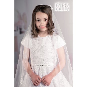 Sweetie Pie First Holy Communion White Dress Style RB627
