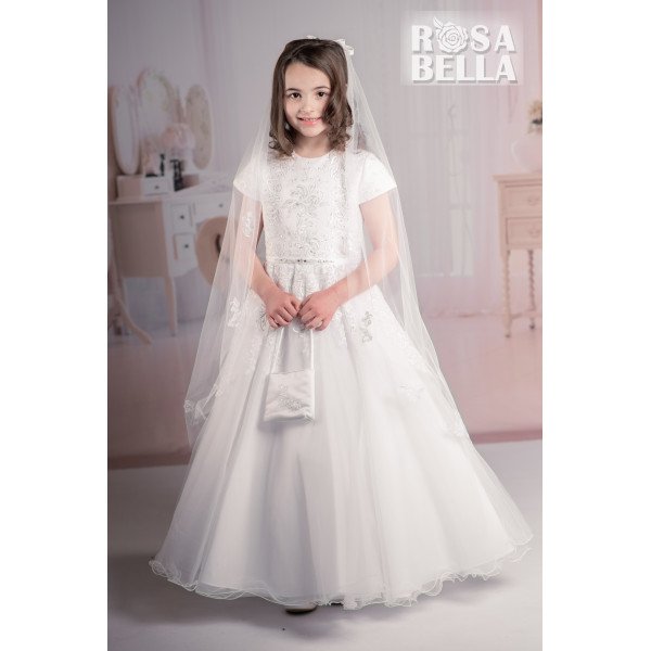Sweetie Pie First Holy Communion White Dress Style RB627 Sweetie Pie First Holy Communion White Dress Style RB627