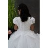 HANDMADE WHITE FIRST HOLY COMMUNION DRESS T-117