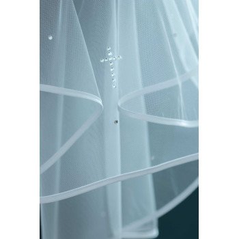 First Holy Communion Veil with Cross Style CV134