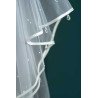White First Holy Communion Veil Style CV162