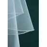Communion Veil with Diamond Edging by Little People Style 797