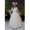 Ivory Handmade First Holy Communion Dress Style KLADIJA IVORY