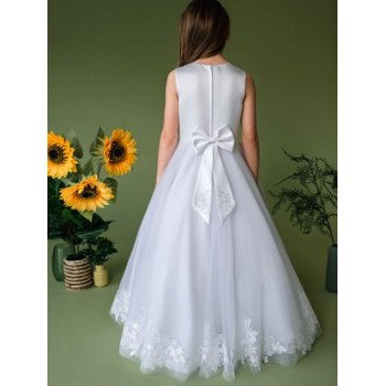 Linzi Jay White First Holy Communion Dress Style LANA