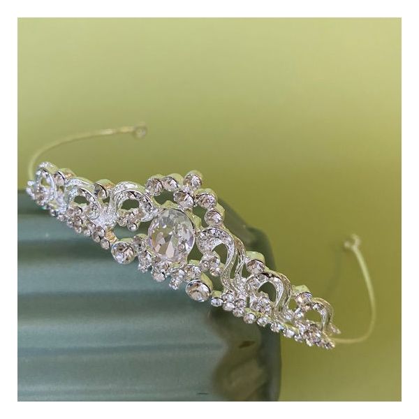 Silver First Holy Communion Tiara Style LM224SI