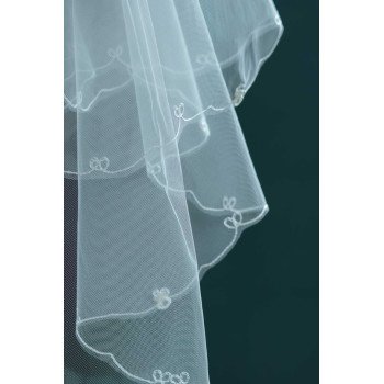 White First Holy Communion Veil Style 2114