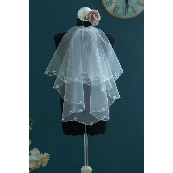 White First Holy Communion Veil Style 2114 White First Holy Communion Veil Style 2114
