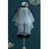 White First Holy Communion Veil Style 2114
