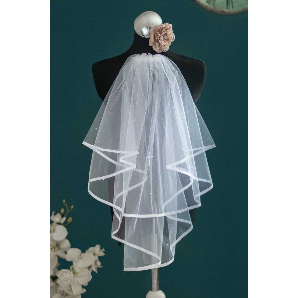 White First Holy Communion Veil Style 2022X White First Holy Communion Veil Style 2022X