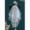 White First Holy Communion Veil Style 2022X