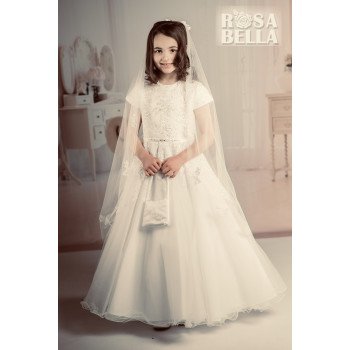 Sweetie Pie Ivory First Holy Communion Veil Style RB627