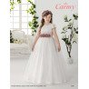 Carmy Handmade Ivory/Pink First Holy Communion Dress Style 2108