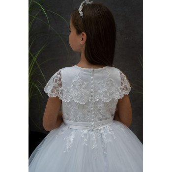 Sarah Louise White First Holy Communion Dress Style 090059