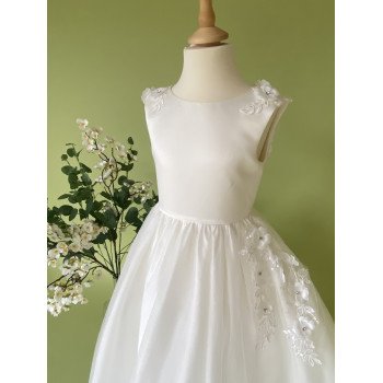 LINZI JAY IVORY FIRST HOLY COMMUNION DRESS STYLE MF623IV
