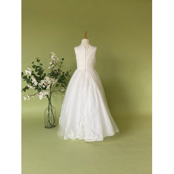 LINZI JAY IVORY FIRST HOLY COMMUNION DRESS STYLE MF627IV