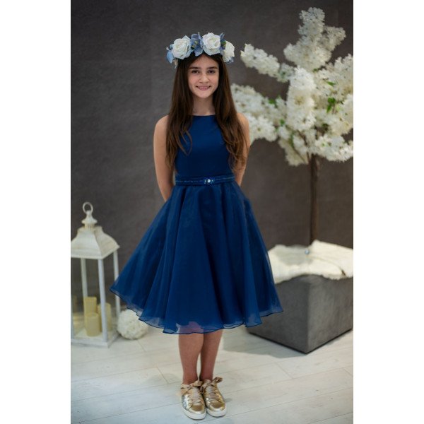 Navy Confirmation Dress Style Ko20108 Navy Confirmation Dress Style Ko20108