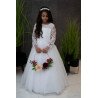 Handmade White First Holy Communion Dress Style MIKELA WHITE