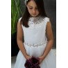 White Handmade First Holy Communion Dress Style AIDA