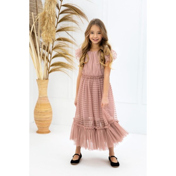 Light Pink Confirmation Dress Style 2W-02A Light Pink Confirmation Dress Style 2W-02A