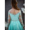 Green Confirmation Dress Style FA08