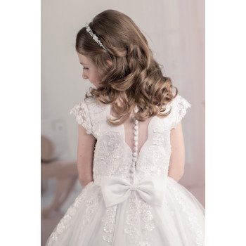 Sweetie Pie White First Holy Communion Dress Style RB630