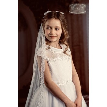 Sweetie Pie First Holy Communion Ivory Dress Style 4075