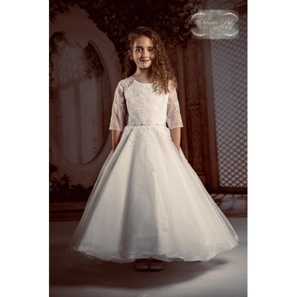 Sweetie Pie First Holy Communion Ivory Dress Style 4080 Sweetie Pie First Holy Communion Ivory Dress Style 4080