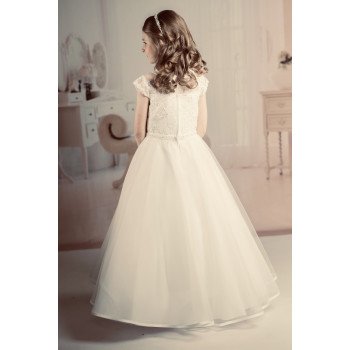 Sweetie Pie First Holy Communion Ivory Dress Style RB638