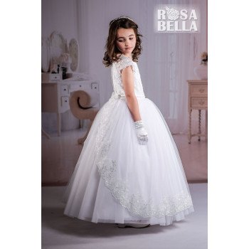 Sweetie Pie White First Holy Communion Dress Style RB632