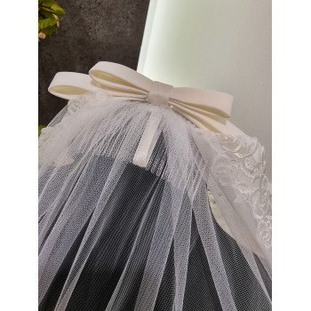 SWEETIE PIE IVORY FIRST HOLY COMMUNION VEIL STYLE 4013