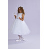 Peridot White First Holy Communion Dress Style JUNE