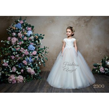 White First Holy Communion Dress Style 2300