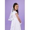 White First Holy Communion Veil Style MIA