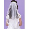 White First Holy Communion Veil Style MIA