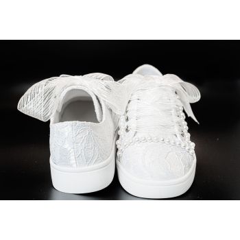 Sweetie Pie White First Holy Communion Runners Style TIANA