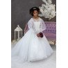 Ivory First Holy Communion Dress Style 3202