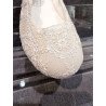 HANDMADE IVORY FIRST HOLY COMMUNION SPANISH SHOES STYLE 600814
