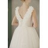 TETER WARM IVORY HANDMADE FIRST HOLY COMMUNION DRESS STYLE DS13
