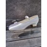 White Satin First Holy Communion Shoes Style 4872