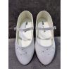 Satin White First Holy Communion Shoes Style 4956