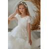 Ivory First Holy Communion Dress Style FM074