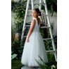 TETER WARM IVORY HANDMADE FIRST HOLY COMMUNION DRESS STYLE ES82