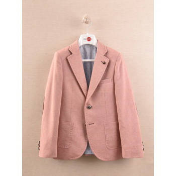 One Varones Salmon Pink First Holy Communion Jacket Style 10-04077