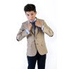 Beige First Holy Communion/Special Occasion Jacket Style 10-04037