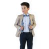 Beige First Holy Communion/Special Occasion Jacket Style 10-04037