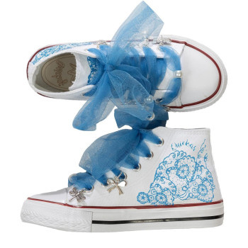 Electric Blue Confirmation Runners Style QKSS2318