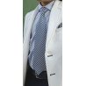 ONE VARONES BOYS NAVY & WHITE HOUNDSTOOTH FIRST HOLY COMMUNION/SPECIAL OCCASION BOYS TIE STYLE 10-08023 188